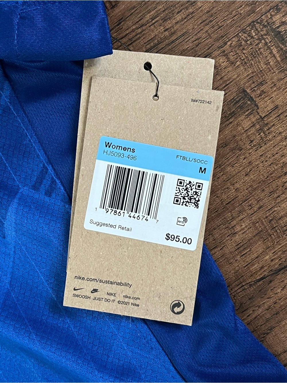 Nike Dri Fit Chelsea FC 25/26 Home Jersey ‘Blue White’ (size wmns M) - Picture 4 of 9